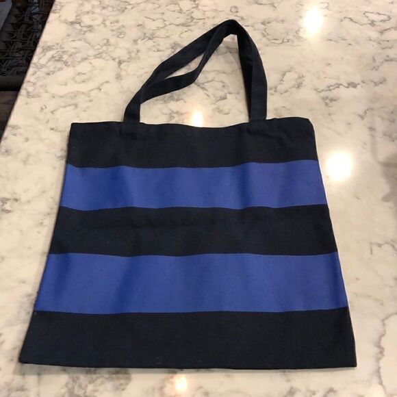 J.crew striped tote bag vip crew new - Picture 2 of 2